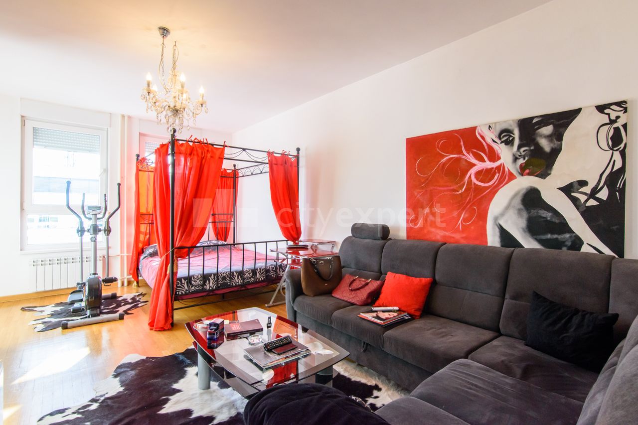 1.0 stan za izdavanje — Jurija Gagarina, Blok 67 (Belville), Novi Beograd, 46m², 800€