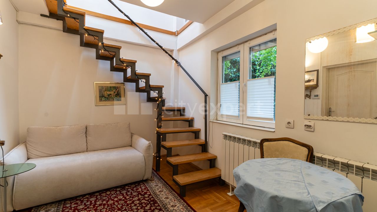 1.5 stan za izdavanje — Molerova, Kalenić pijaca, Vračar, 50m², 1000€