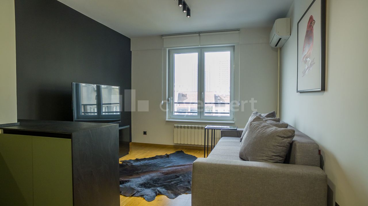 0.5 stan za izdavanje — Sarajevska, Savski amfiteatar, Savski venac, 27m², 700€