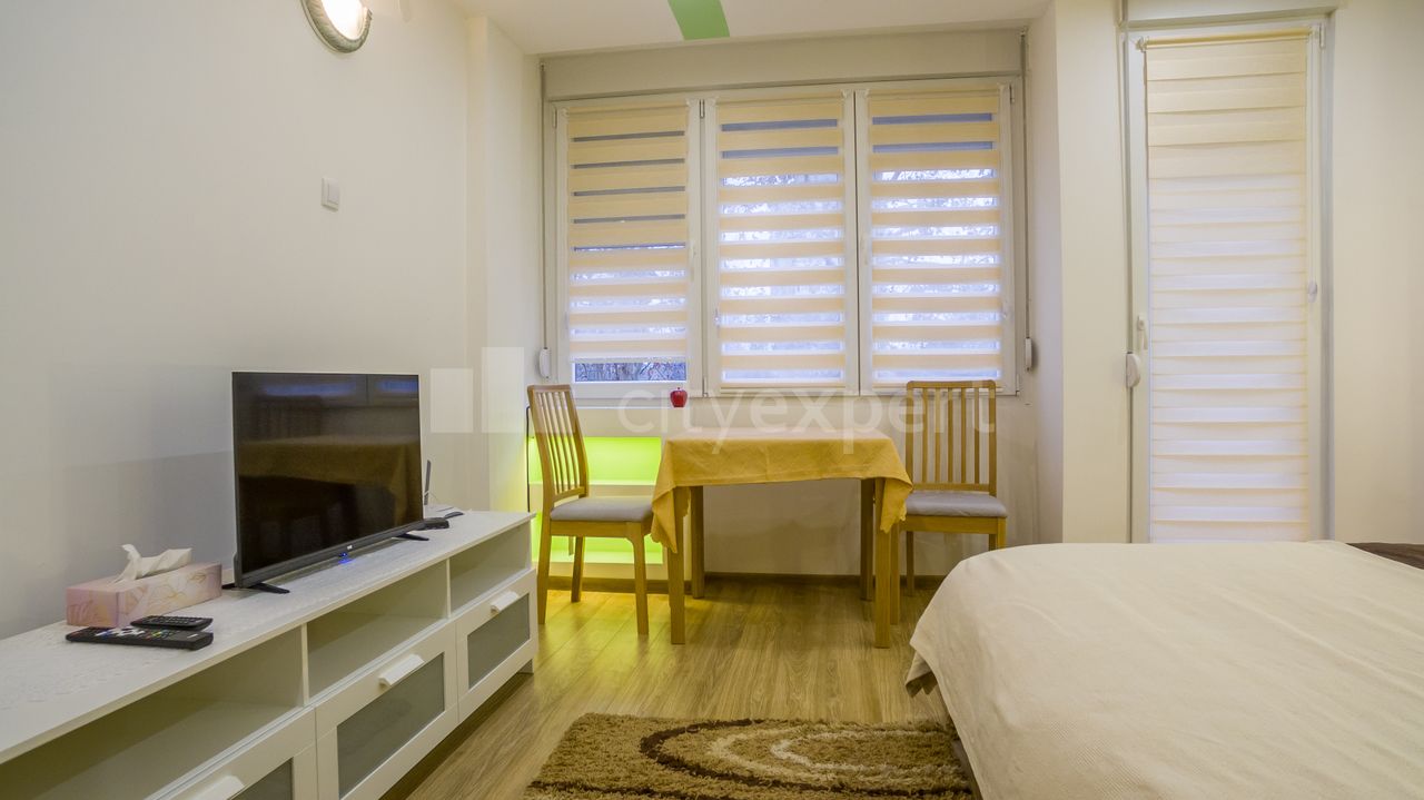 0.5 stan za izdavanje — Pariske komune, Blok 1 (Fontana), Novi Beograd, 27m², 700€